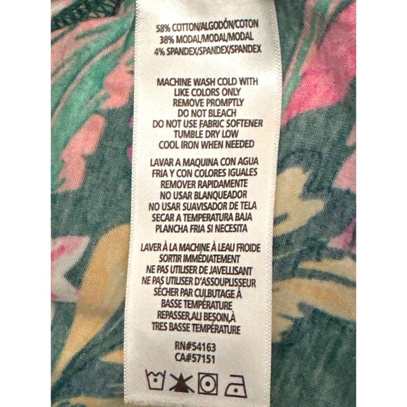 Calvin Klein Performance Floral Lightweight Hoodie LG - Picture 5 of 9